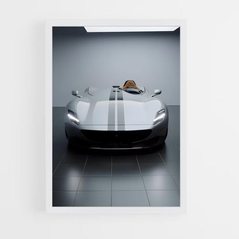 Poster Monza Élégance – affiche Ferrari (vue 3)